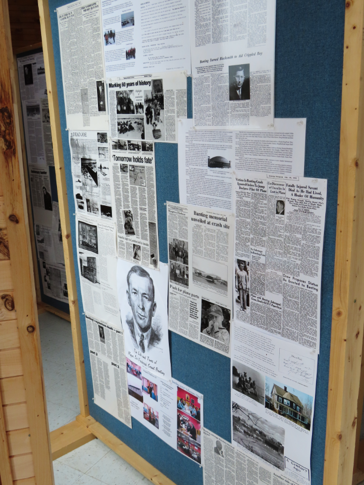 The Dr. Frederick Banting Memorial Interpretation Centre, Musgrave Harbour, Newfoundland.