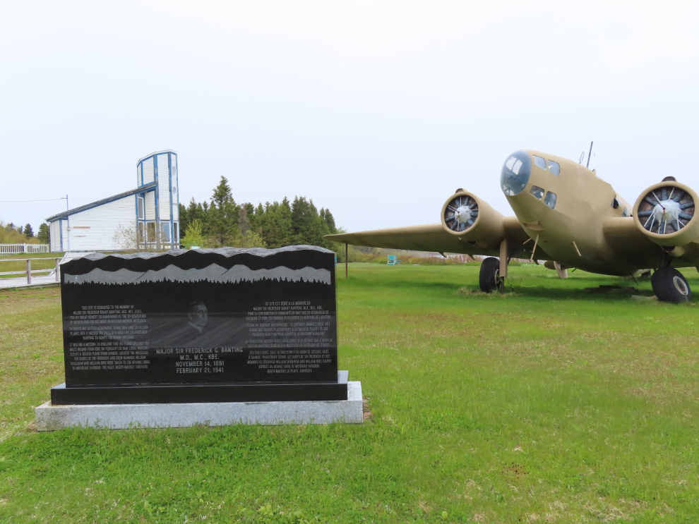 The Dr. Frederick Banting Memorial Interpretation Centre, Musgrave Harbour, Newfoundland.
