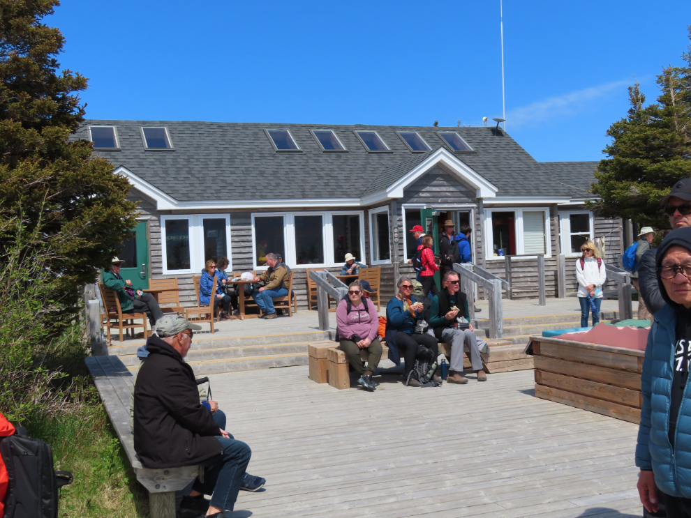 Waiting for the Western Brook Pond boat tour, Gros Morne National Park, Newfoundland.
