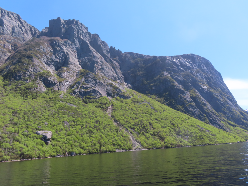 Western Brook Pond boat tour, Gros Morne National Park, Newfoundland.
