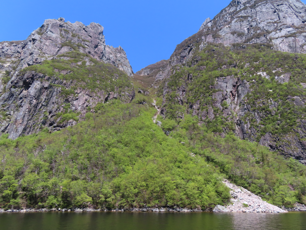 Western Brook Pond boat tour, Gros Morne National Park, Newfoundland.