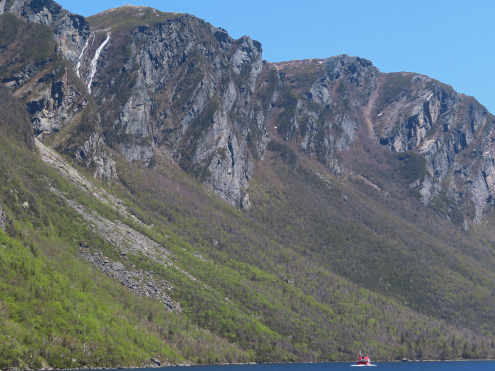 Western Brook Pond boat tour, Gros Morne National Park, Newfoundland.