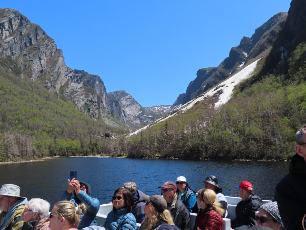 Western Brook Pond boat tour, Gros Morne National Park, Newfoundland.