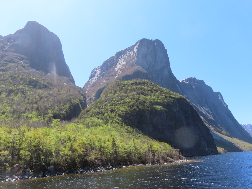 Western Brook Pond boat tour, Gros Morne National Park, Newfoundland.