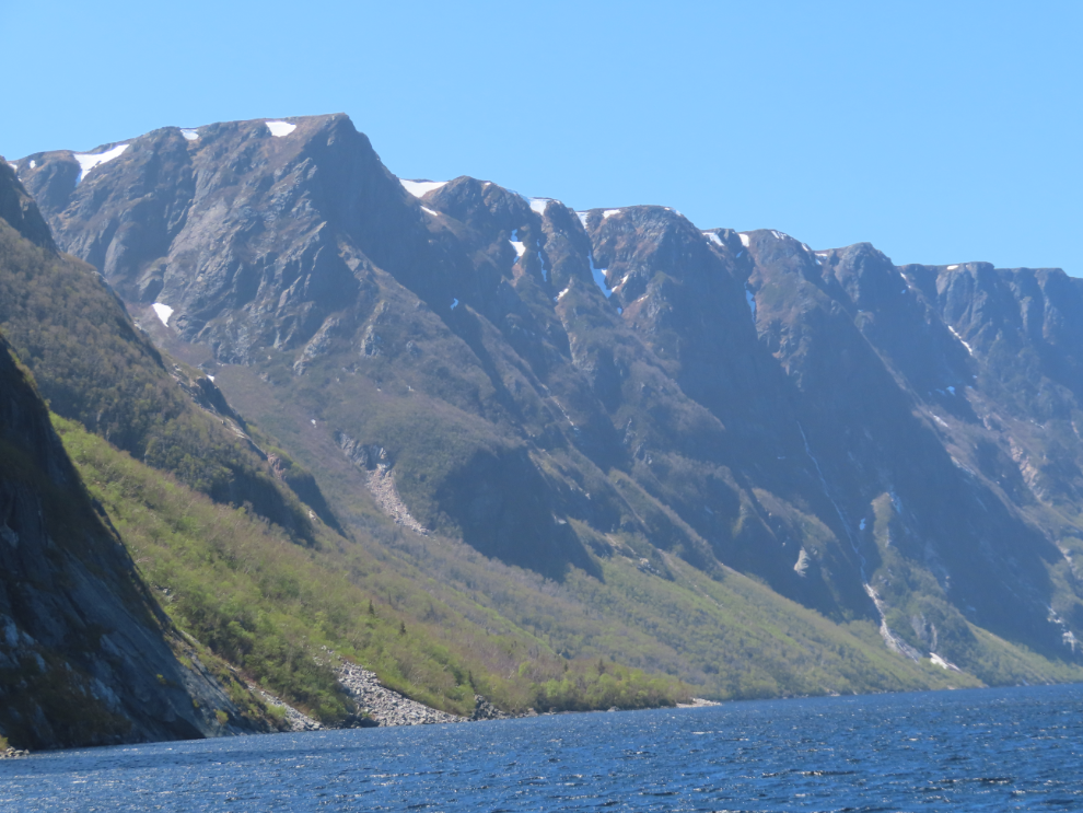 Western Brook Pond boat tour, Gros Morne National Park, Newfoundland.