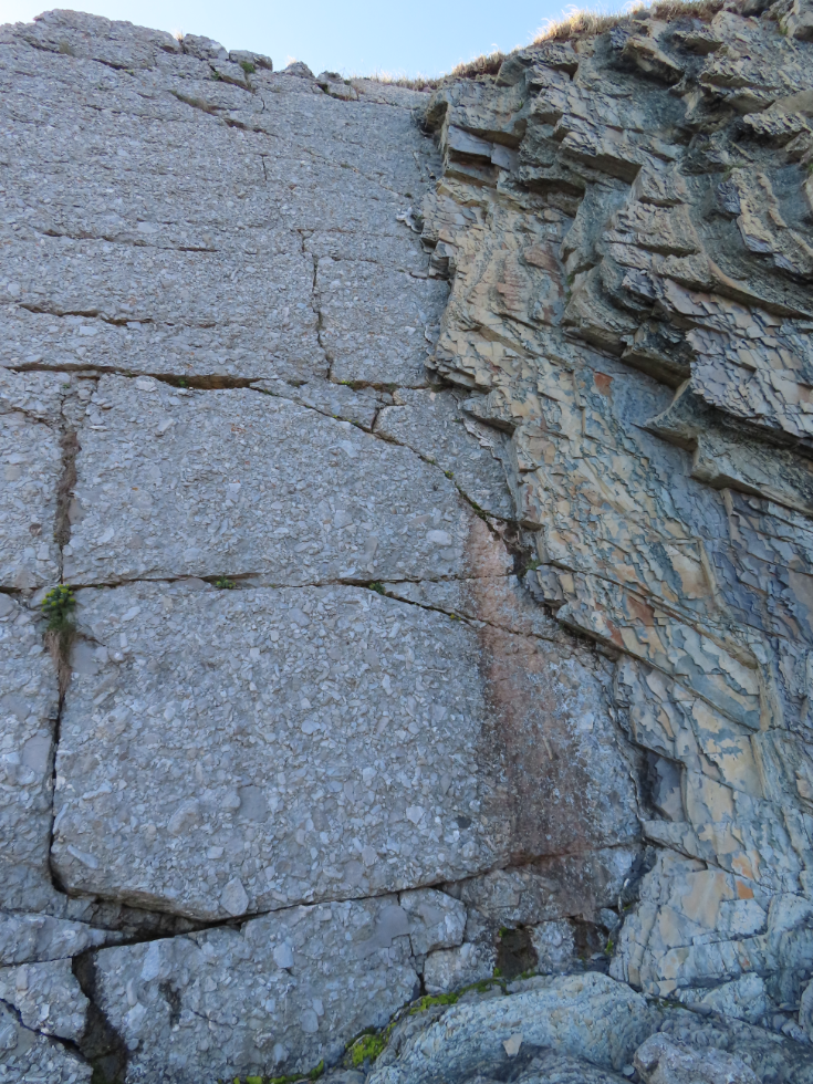 Green Point UNESCO geologic site, Newfoundland.
