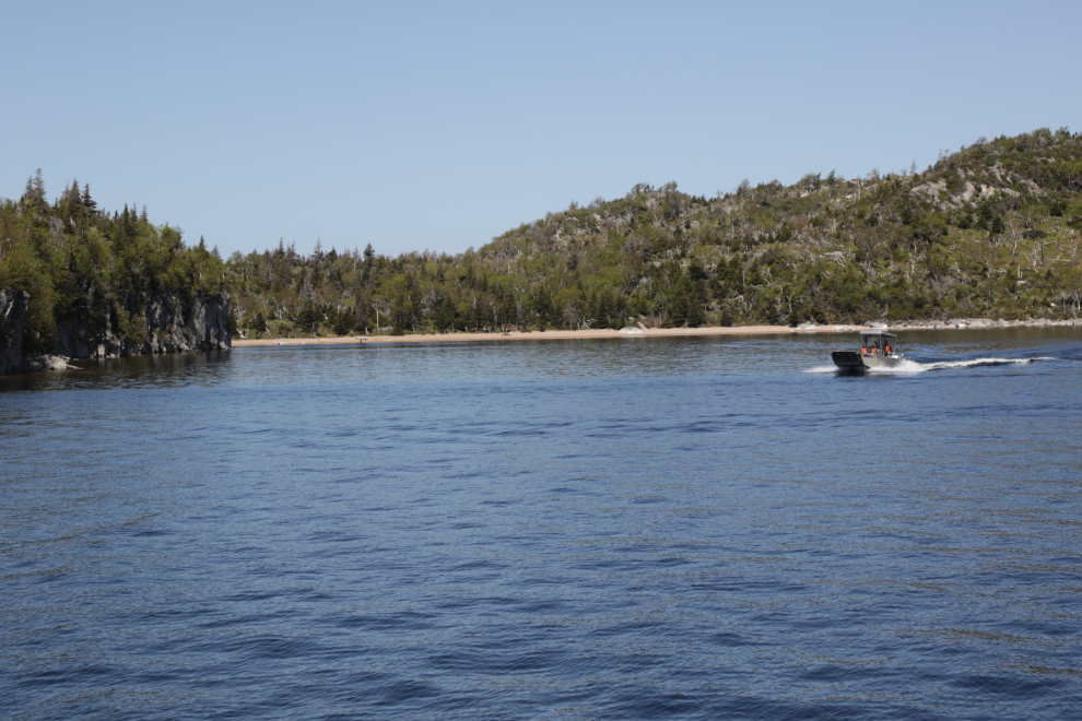 Western Brook Pond boat tour, Gros Morne National Park, Newfoundland.