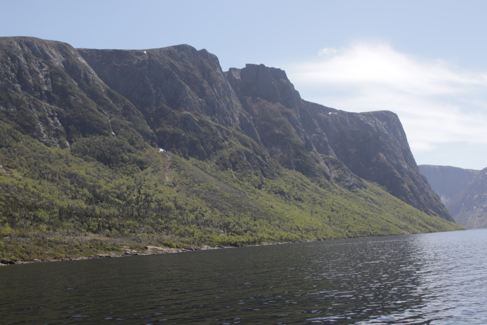 Western Brook Pond boat tour, Gros Morne National Park, Newfoundland.