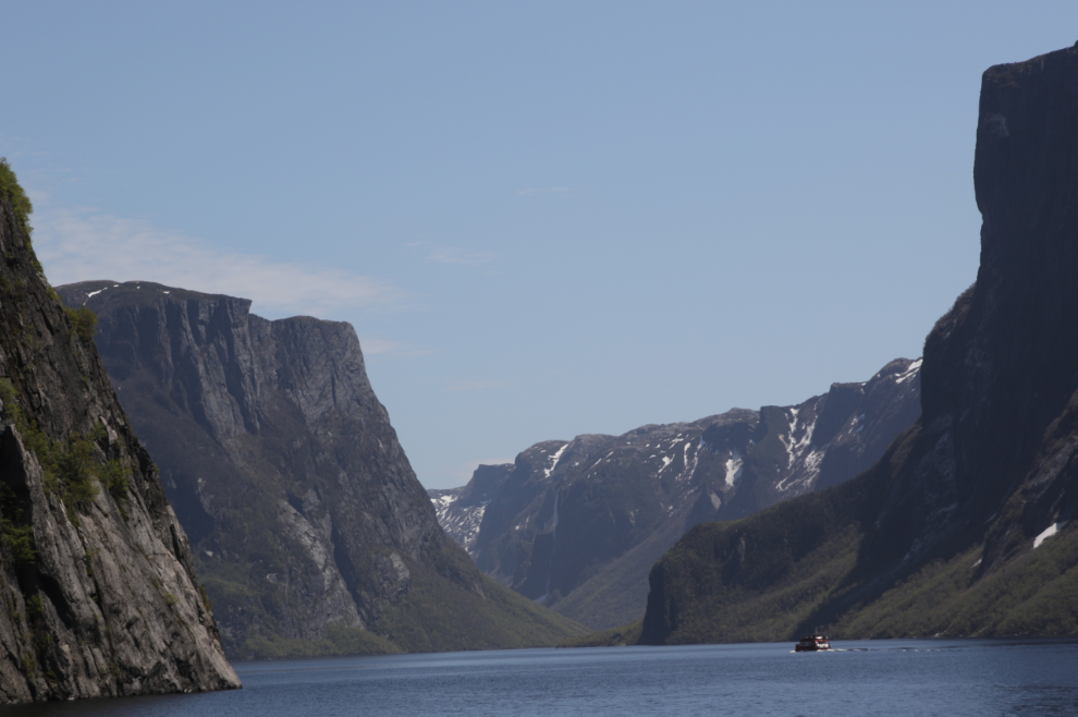 Western Brook Pond boat tour, Gros Morne National Park, Newfoundland.