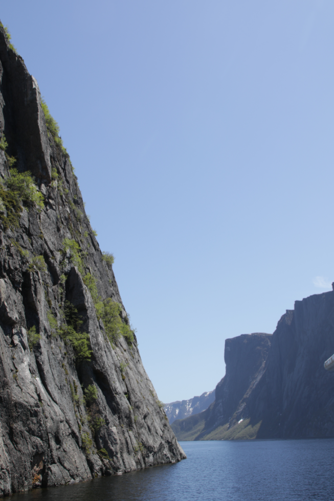 Western Brook Pond boat tour, Gros Morne National Park, Newfoundland.