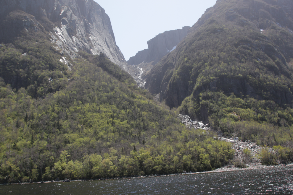 Western Brook Pond boat tour, Gros Morne National Park, Newfoundland.