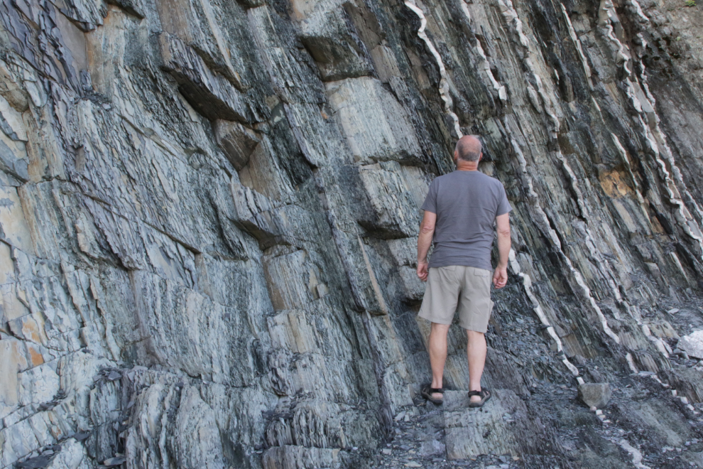 Green Point UNESCO geologic site, Newfoundland.