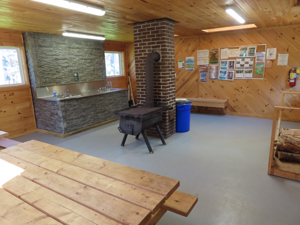 The cookhouse at Green Point Campground, Newfoundland.