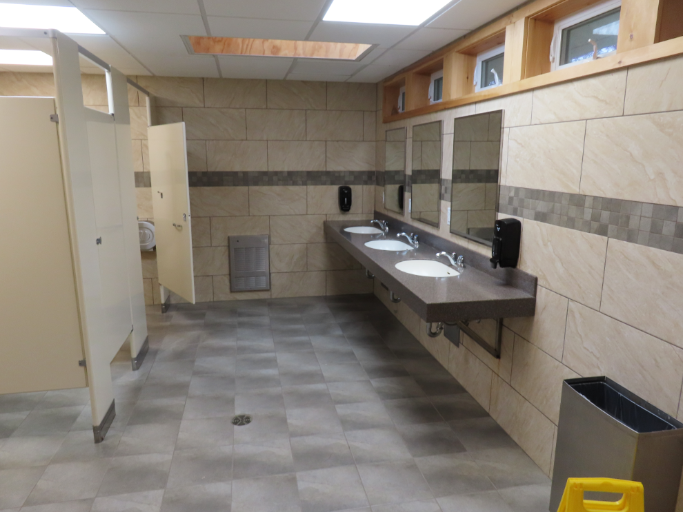 Washroom at Green Point Campground, Newfoundland.