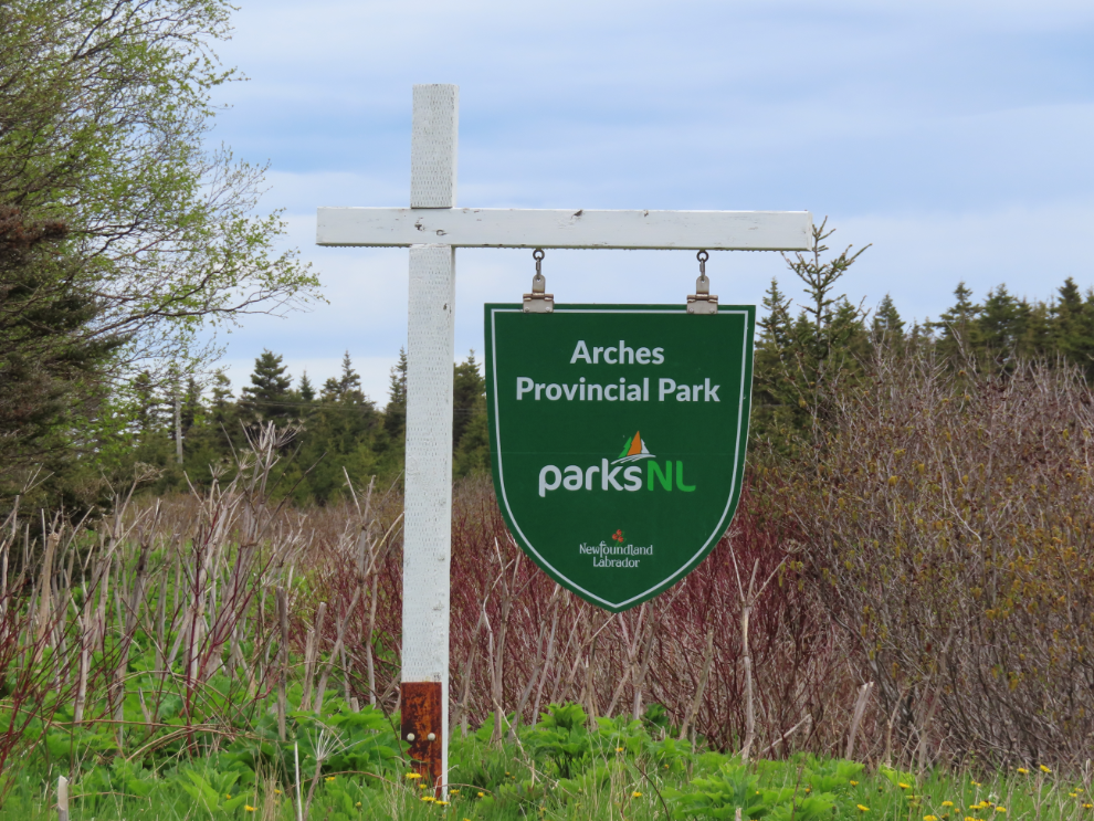 The Arches Provincial Park, Newfoundland.