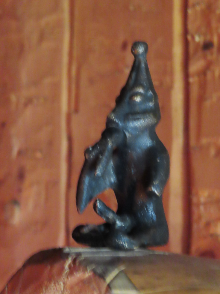 Freyr the fertility god at L'Anse aux Meadows National Historic Site, Newfoundland.