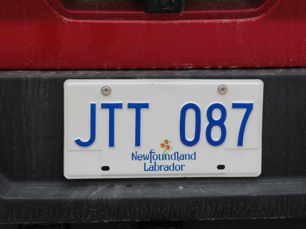 Newfoundland's 2026 licence plate.
