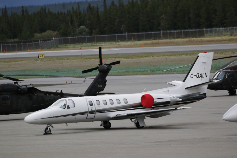 C-GALN is a 1999 Cessna 550 Citation II, operated by Motion Air Charter from Lake Country, BC.