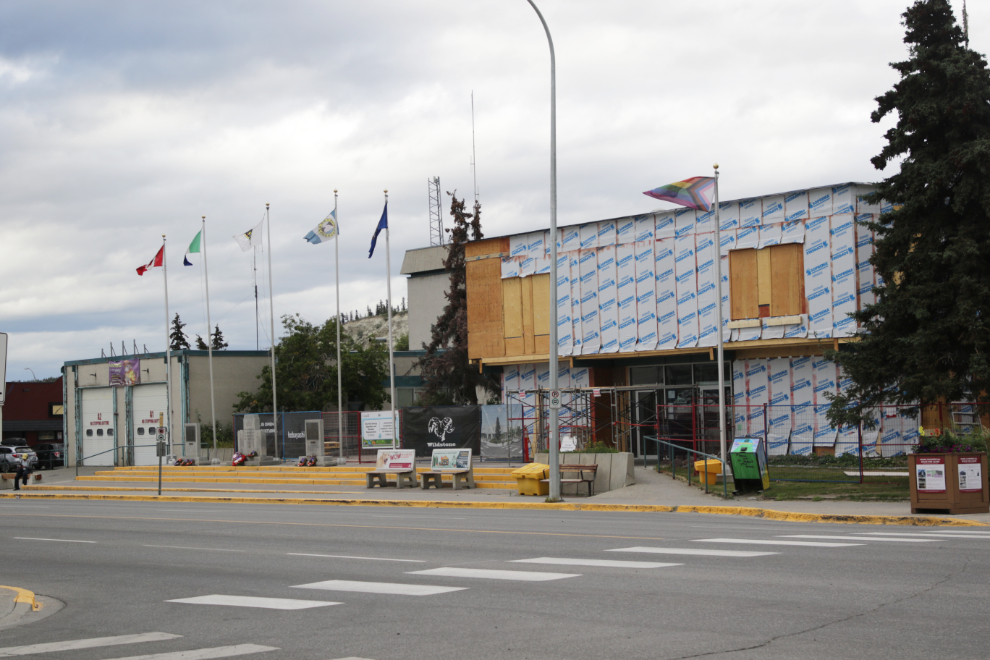 Whitehorse City Hall is in the middle of an $8 million facelift.