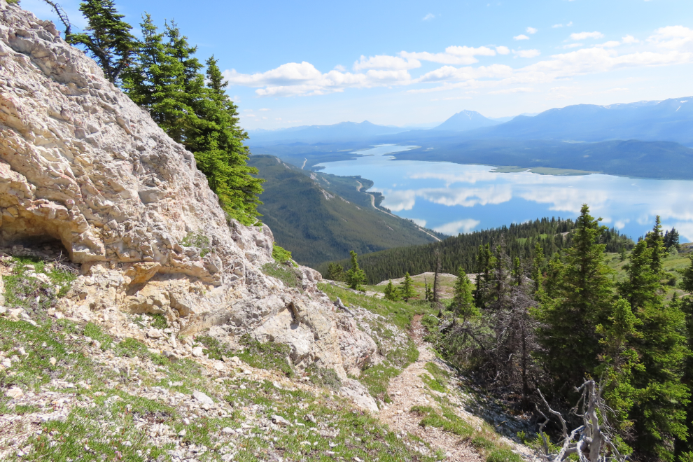 Hiking Mount White, Yukon