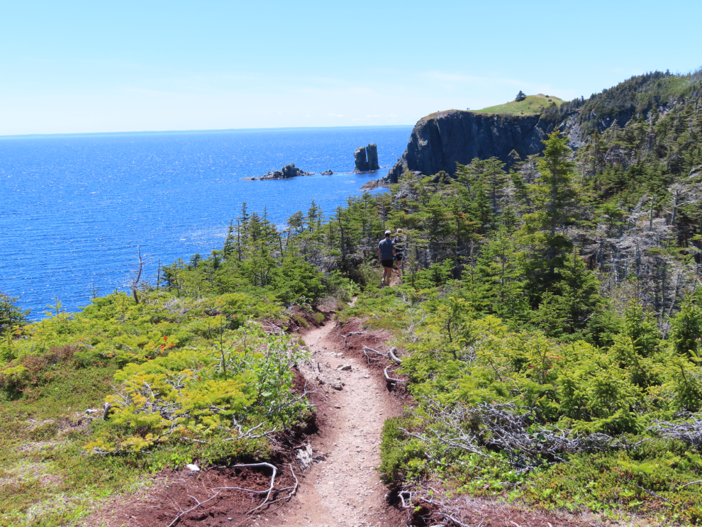 Hiking Newfoundland's Skerwink Trail.