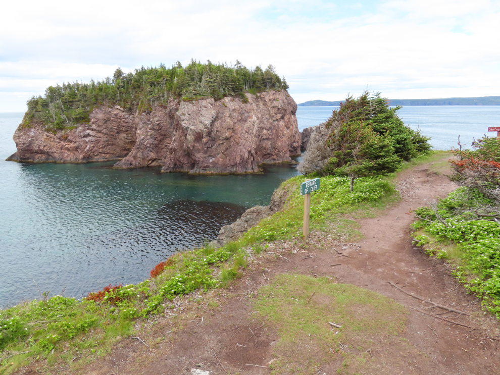 Hiking the Chance Cove Coastal Trail, Newfoundland.
