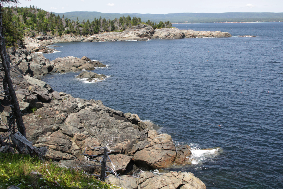 Hiking at Middle Head, Nova Scotia