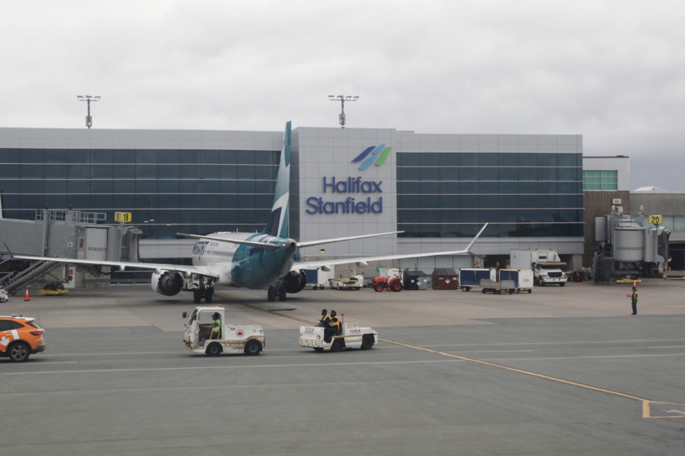 The air side of Halifax Stanfield International Airport (YHZ).