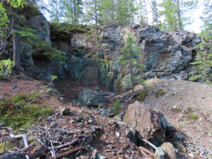 The 1907 Best Chance Mine in the Whitehorse Copper Belt.