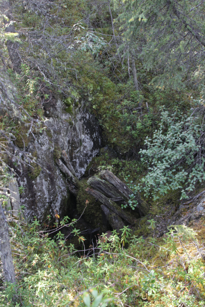 The 1907 Best Chance Mine in the Whitehorse Copper Belt.