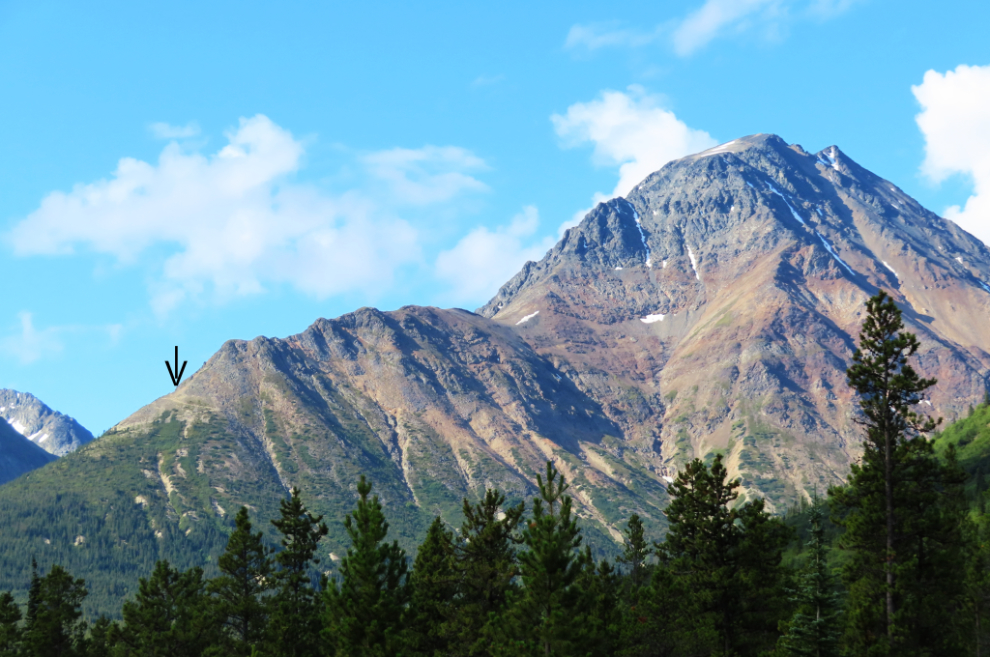 'Middle Ridge' above Tutshi Lake, BC.